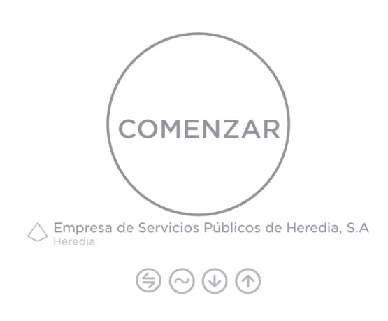 Probador de Velocidad Comenzar: Empresa de Servicios Públicos de Heredia