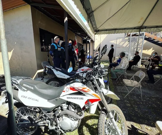 Nuevas motos de Policía Municipal Motos que usarán los oficiales